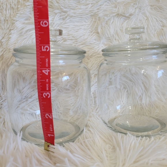Daitouge Wide Mouth Glass Food Storage Jars with Lids, 30 FL oz set of 2 - Picture 3 of 5